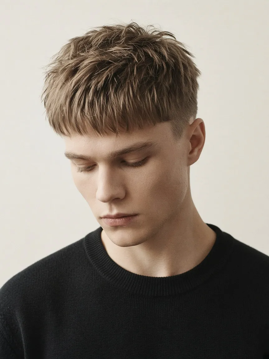 Client with a textured crop